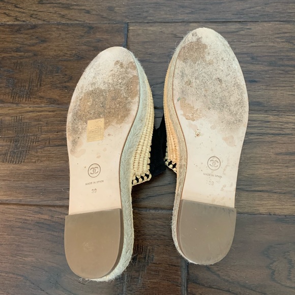 Chanel Raffia Espadrille Mules - Picture 5 of 5
